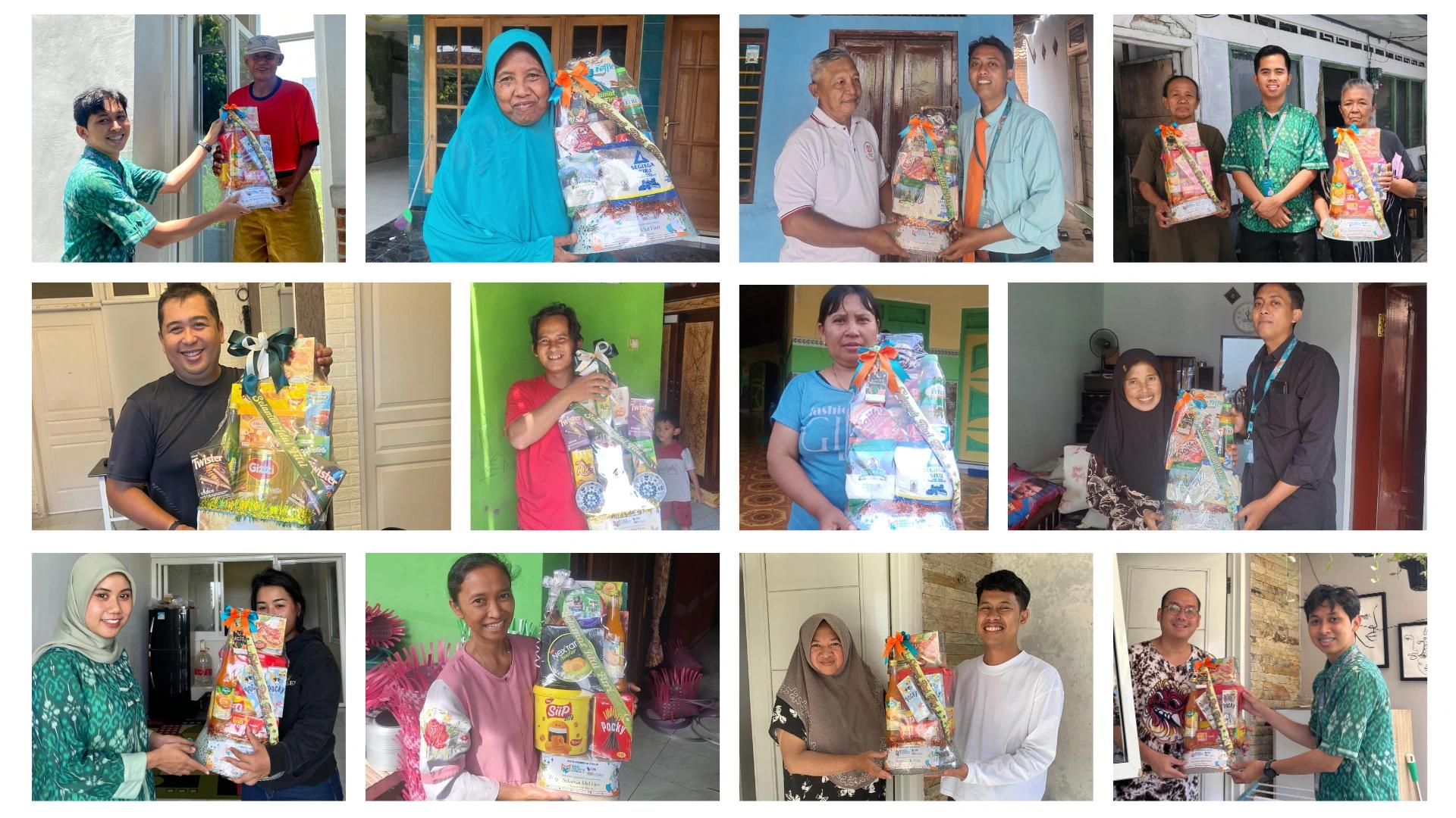 PT Hibiki Cendekia Mandala Bagikan Parcel untuk Orang Tua Murid dan Orang Tua Alumni di Banyuwangi