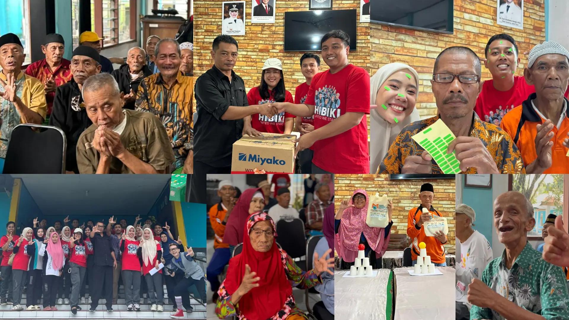 HUT Ke-3 PT Hibiki Cendekia Mandala: Berbagi Kebahagiaan Bersama Lansia di UPT Tresna Werdha Banyuwangi